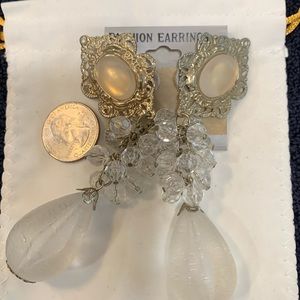 Vintage brand new large earrings